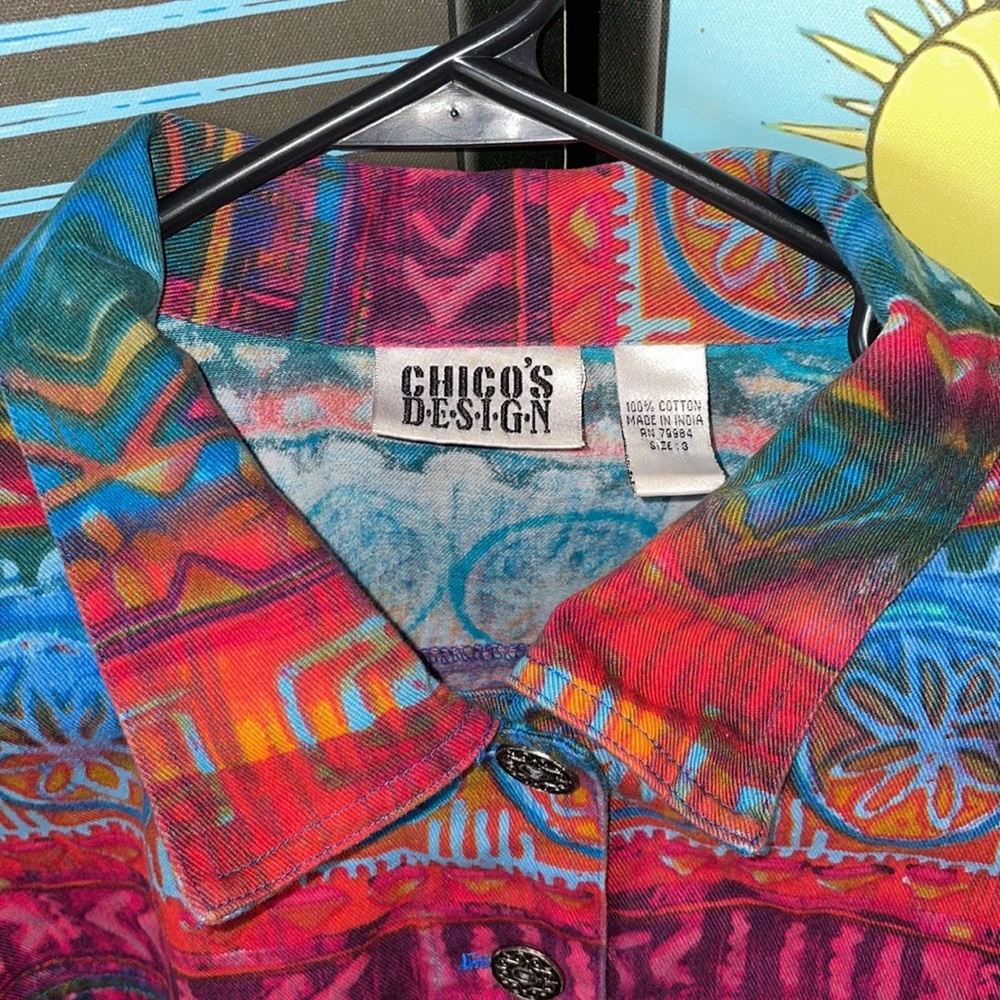 🌹 Groovy Multi-Print Jacket 🌹 - Picture 3 of 6